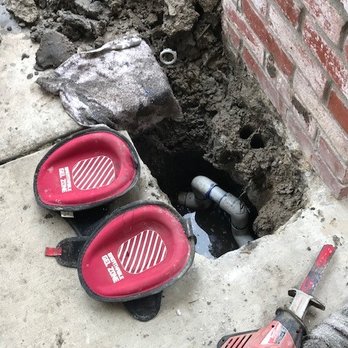 Pacific Coast Leak Detection - The repaired PVC. - Plumbing Near Me Pacific Coast Leak Detection - The repaired PVC. - Plumbing Near Me