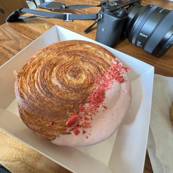 Izzio Bakery - Raspberry Cream Cheese Roulette - Bakeries Near Me - Denver, Colorado Izzio Bakery - Raspberry Cream Cheese Roulette - Bakeries Near Me - Denver, Colorado