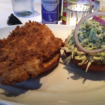 Gulfstream - Grouper fish sandwich - New American Near Me - Newport Beach, California