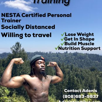 Fitness Training with Adonis - FLYER! - Trainers Near Me Fitness Training with Adonis - FLYER! - Trainers Near Me