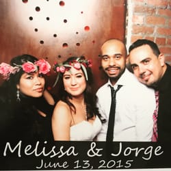 Gotham Florist - Floral crowns done for aisle and then used for photobooth!