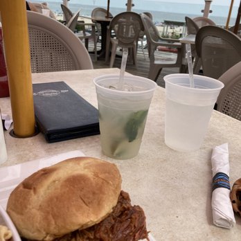 Bernies Beach Bar - Pulled pork sandwich - Bars Near Me - Hampton, New Hampshire