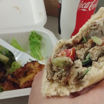 Fresh Mediterranean Express - Chicken kabob with spicy peanut sauce and original gyro to go. - Mediterranean Near Me - Waukee, Iowa Fresh Mediterranean Express - Chicken kabob with spicy peanut sauce and original gyro to go. - Mediterranean Near Me - Waukee, Iowa