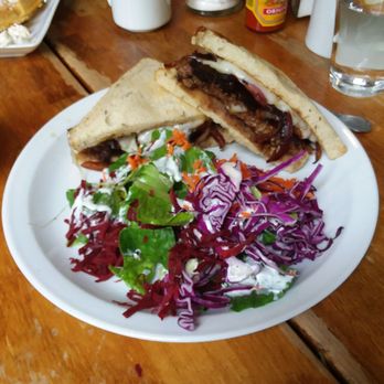 Howard Station Cafe - Patty melt with side salad - Juice Bars & Smoothies Near Me - Occidental, California