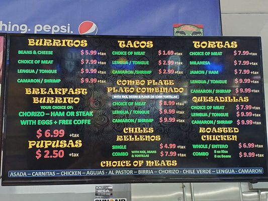 Menu photo 1 Los Novillos Market Riverside, CA