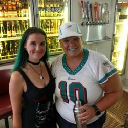 Bartenders: Kitty and Bobbie mixing up for favorite libations!