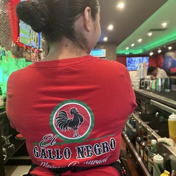 El Gallo Negro - T-shirt of El Gallo Negro - Mexican Near Me - Corona, New York