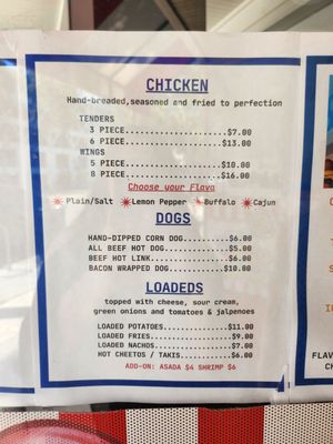 Menu photo 4 Tiny's Carnival San Jose, CA