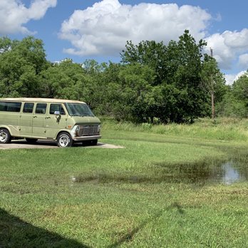The Gas Station - Van from the film - Barbeque Near Me - Bastrop, Texas The Gas Station - Van from the film - Barbeque Near Me - Bastrop, Texas