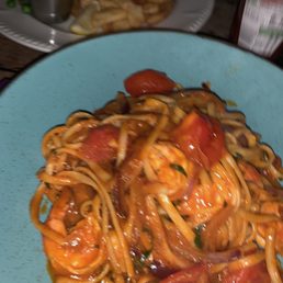 Shrimp linguine - so good Shrimp linguine - so good