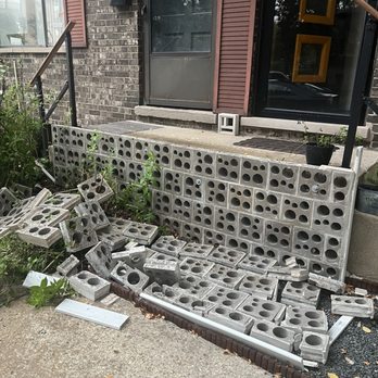 Keyline Masonry & Waterproof - Collapsed Breeze Block Wall - Masonry/Concrete Near Me Keyline Masonry & Waterproof - Collapsed Breeze Block Wall - Masonry/Concrete Near Me