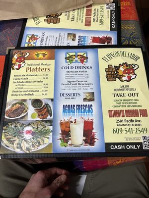Menu photo 2 El Rincon Del Sabor Atlantic City, NJ