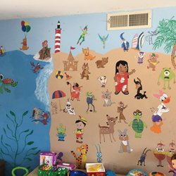 Ms. Lisa's Daycare - Our newest wall mural