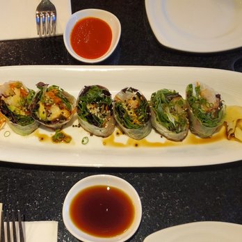 K Tower Hotel - El Tinaco Bar: Crispy Spicy Sushi from "Sushi En La Azotea" just on the other side of the rooftop where there is an amazing lap pool! - Hotels Near Me - Tijuana, BCN