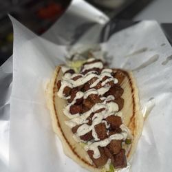 Nyc Express Deli - Lamb Gyro w/ white sauce on top