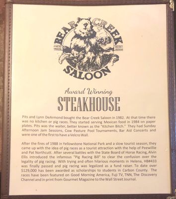 Bear Creek Saloon & Steakhouse by null