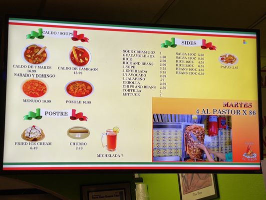 Menu photo 3 Tacos El Tizon Lompoc, CA