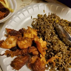 Venus Restaurant & Sports Bar - Dry pieces of griot