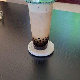 Dirty brown sugar milk tea Dirty brown sugar milk tea