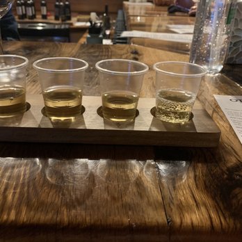 Otium Cellars - White wine flight $15 - Wineries Near Me - Purcellville, Virginia