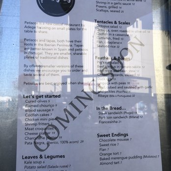 Petiscos - Current menu - Portuguese Near Me - San Jose, California Petiscos - Current menu - Portuguese Near Me - San Jose, California