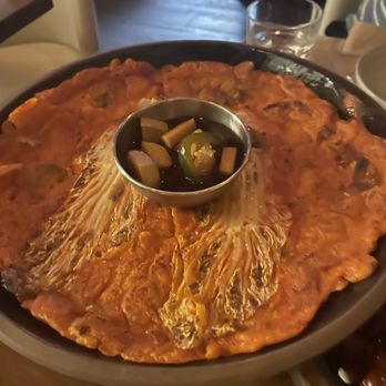 Soju Haus - kimchi pancake - Korean Near Me - New York, New York Soju Haus - kimchi pancake - Korean Near Me - New York, New York