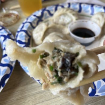 Panda Dumpling - Bitten-into triple delight (steamed) dumpling. - Bubble Tea Near Me - Vienna, Virginia
