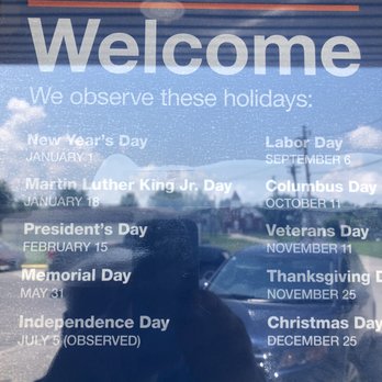 US Post Office - Holiday Schedule - Post Offices Near Me - Brooklyn, Indiana US Post Office - Holiday Schedule - Post Offices Near Me - Brooklyn, Indiana