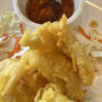 Supa Thai - 3. Fried Calamari after it's almost eaten - Thai Near Me - Kapolei, Hawaii