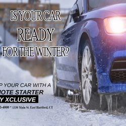 Xclusive Audio & Tint - 1330 Main St, East Hartford, CT 06108
(860) 913-4000