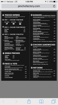Menu photo 8 PINCHO Miami, FL Menu photo 8 PINCHO Miami, FL
