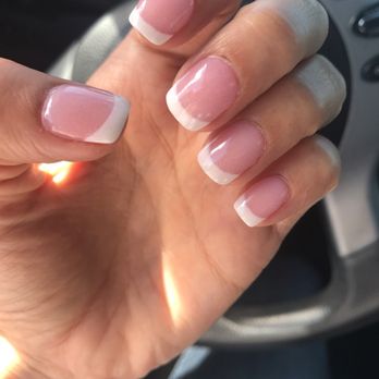 iNails & Spa - SNS Pink and White - Nail Salons Near Me - Burbank, California
