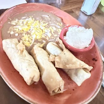 Ajo Al's Mexican Cafe - Kids mini beef  Chimis - Mexican Near Me - Glendale, Arizona
