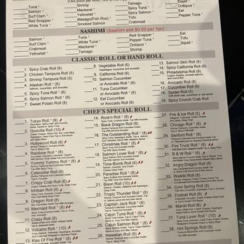 Tokyo Hot Springs - Menu - Ramen Near Me - Hot Springs, Arkansas Tokyo Hot Springs - Menu - Ramen Near Me - Hot Springs, Arkansas