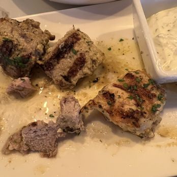 Mykonos Kouzina - CHICKEN SOUVLAKI SKEWER - Seafood Near Me - Norwalk, Connecticut