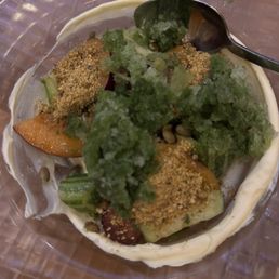 CIRUELAS Y PEPINO CON ALGUASHTE CIRUELAS Y PEPINO CON ALGUASHTE