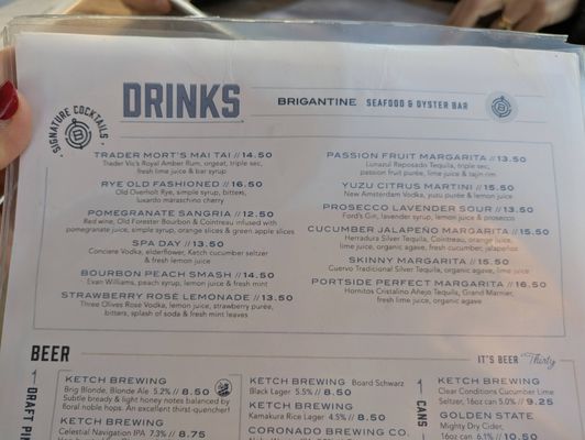 Menu photo 7 Brigantine San Diego, CA
