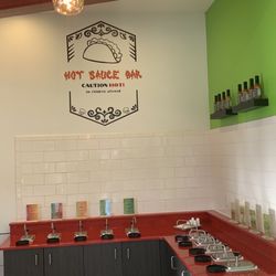 Hot sauce bar