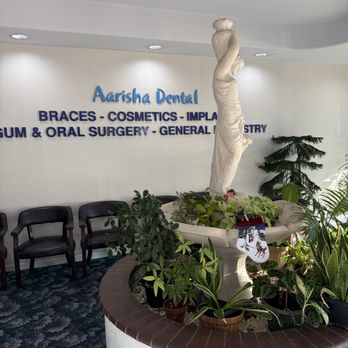 Aarisha Dental - There's an old fountain now a planter box in the lobby - Orthodontists Near Me - San Jose, California Aarisha Dental - There's an old fountain now a planter box in the lobby - Orthodontists Near Me - San Jose, California