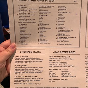 Bad Daddy's Burger Bar - Menu - Burgers Near Me - Concord, North Carolina Bad Daddy's Burger Bar - Menu - Burgers Near Me - Concord, North Carolina