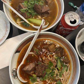 Noodle Master - Regular and spicy brisket noodle soup. - Noodles Near Me - Las Vegas, Nevada