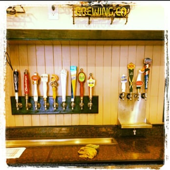 $3.99 Pizza Co - a row of beer taps - Pizza Near Me - Covina, California