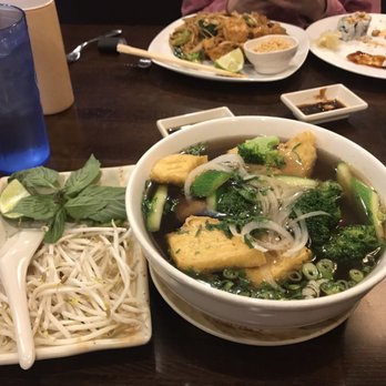 Sakura 10 - Tofu Pho and pad tai - Japanese Near Me - Harrisonburg, Virginia