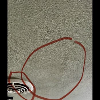 Dehart Painting - Hole he fixed in ceiling. Messy job painting vent cover. - Painters Near Me Dehart Painting - Hole he fixed in ceiling. Messy job painting vent cover. - Painters Near Me