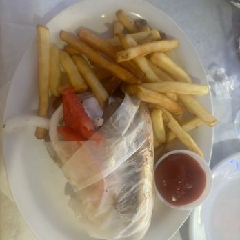 Hellas Restaurant - Gyro with fries - Bakeries Near Me - Tarpon Springs, Florida Hellas Restaurant - Gyro with fries - Bakeries Near Me - Tarpon Springs, Florida