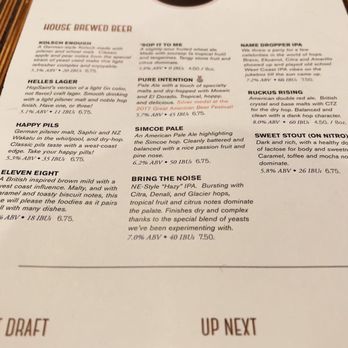 HopSaint Brewing - House brewed beer menu - New American Near Me - Torrance, California
