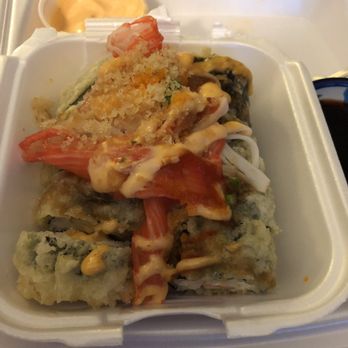 Kaizen Sushi - Volcano Roll (to go) - Sushi Bars Near Me - El Paso, Texas Kaizen Sushi - Volcano Roll (to go) - Sushi Bars Near Me - El Paso, Texas