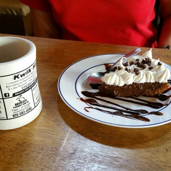 Lucy's on the Square - Chocolate Cream Pie - American Near Me - Celina, Texas