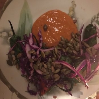 Ellē - The shishito peppers w pumpkin seeds and an aioli - Cafes Near Me - Washington, DC, District of Columbia Ellē - The shishito peppers w pumpkin seeds and an aioli - Cafes Near Me - Washington, DC, District of Columbia