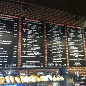 Brown Bag Deli & Cafe - Menu - Delis Near Me - Suwanee, Georgia